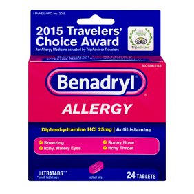 Benadryl Allergy Ultratabs