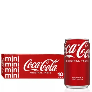 Coca-Cola Mini Cans 10 pack
