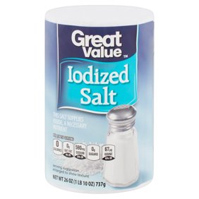 Great Value Iodized Salt