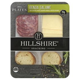 Hillshire Salami, White Cheddar, and Crackers