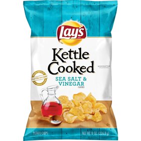 Lays Kettle Cooked Sea Salt and Vinegar