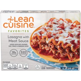 Lean Cuisine Lasagna with Meat Sauce