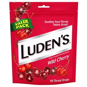 Ludens Cough Drops Wild Cherry