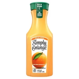 Simply Orange Juice Pulp Free