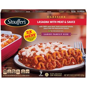 Lean Cuisine Lasagna with Meat Sauce