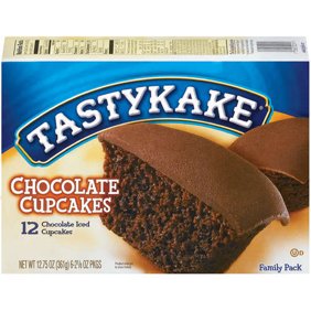 TastyKake Chocolate Iced Cupcakes