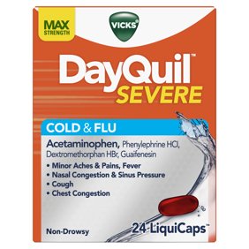 Vicks Dayquil Severe LiquiCaps