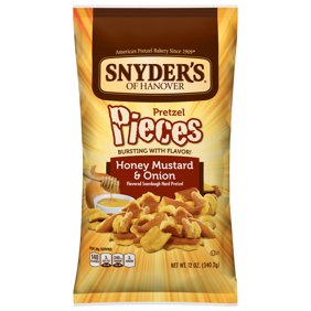 snyders honey mustard and onion pretzel